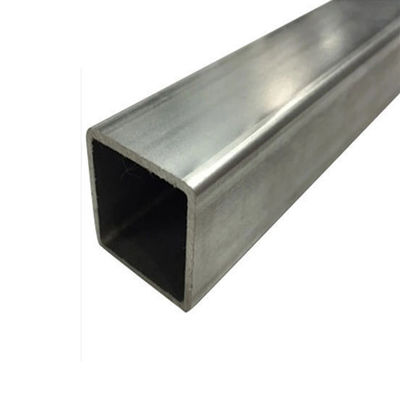 Verarbeitete dekorative Quadratrohrröhren aus Edelstahl Ss 316 Ss 304 Ss 201 400er Serie